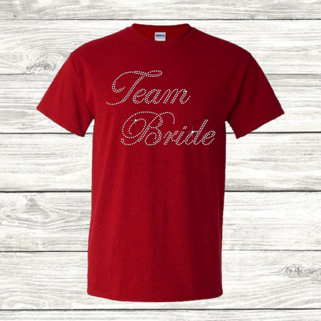 Team Bride Bling T-Shirt