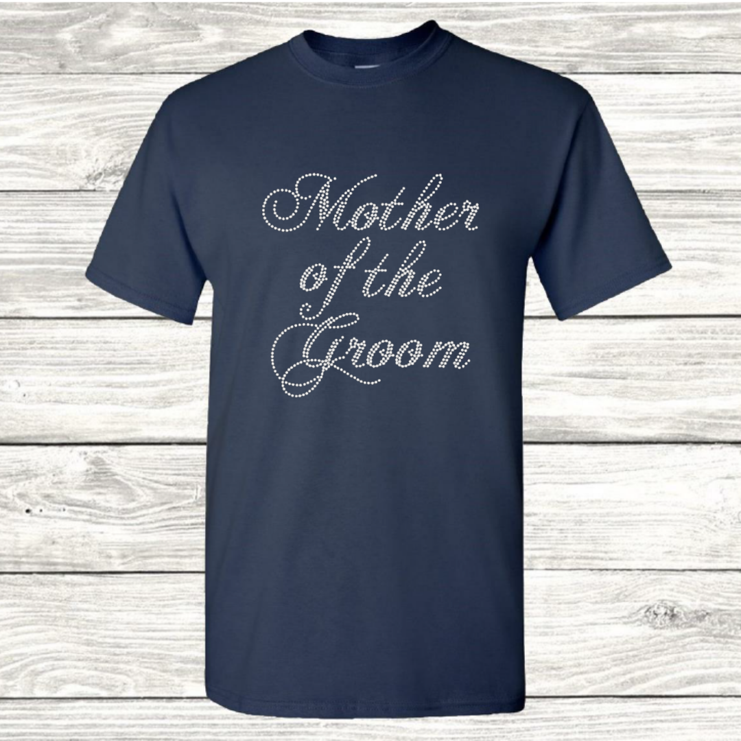 Mother of the Groom Bling T-Shirt