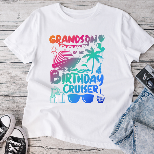 Grandson of the Birthday Cruiser T-Shirt