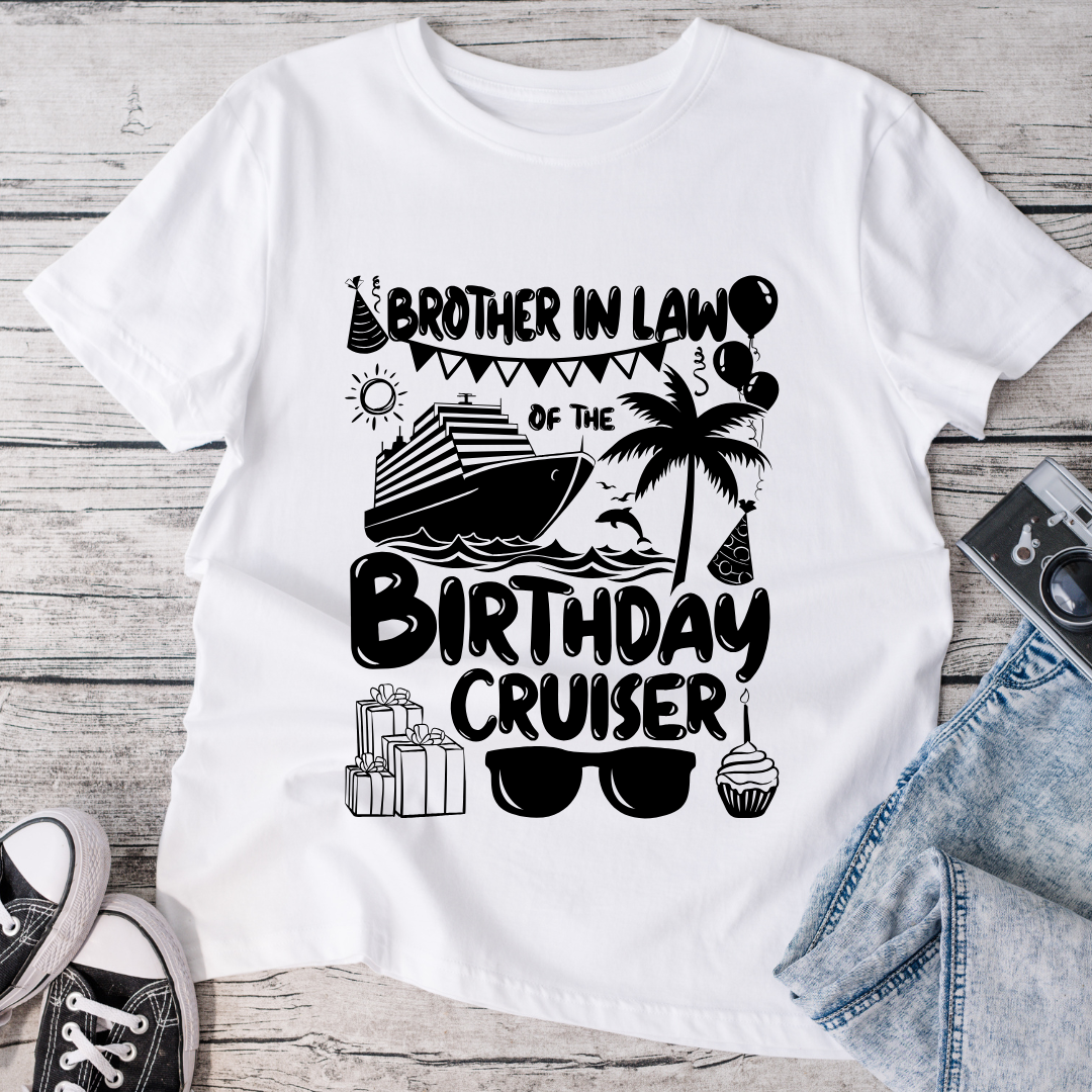 Brother In Law of the Birthday Cruiser T-Shirt