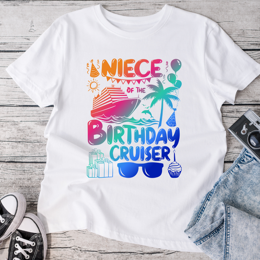 Niece of the Birthday Cruiser T-Shirt