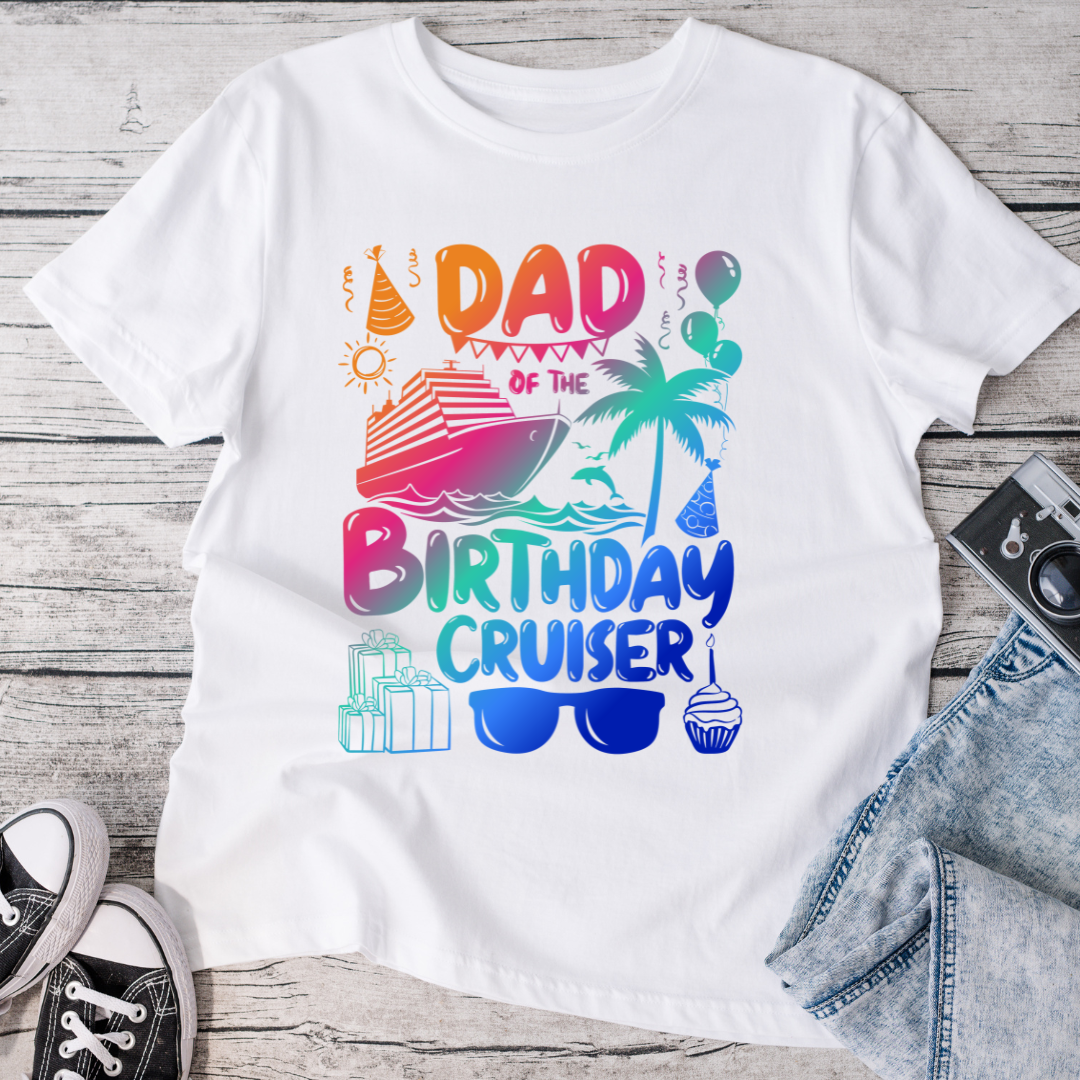 Dad of the Birthday Cruiser T-Shirt