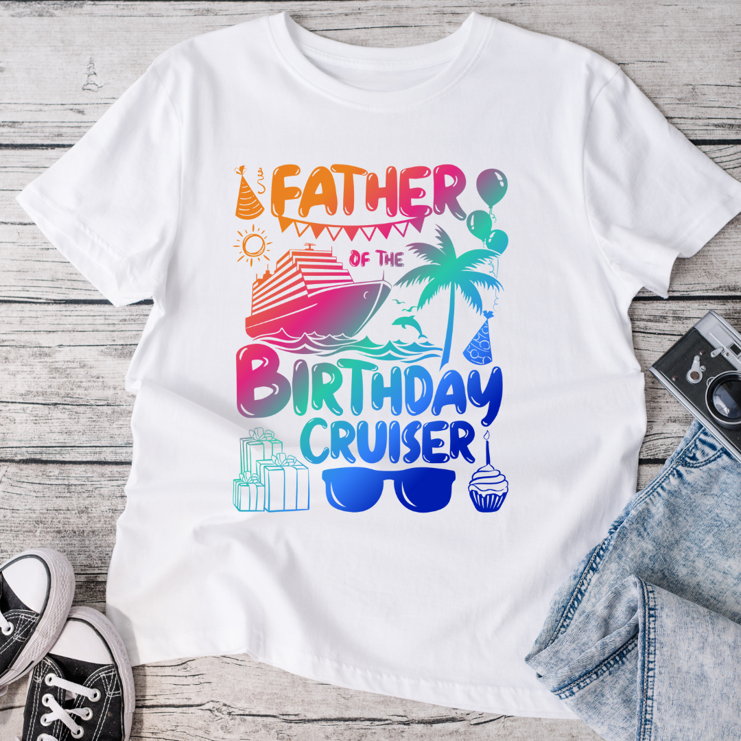 Father of the Birthday Cruiser T-Shirt