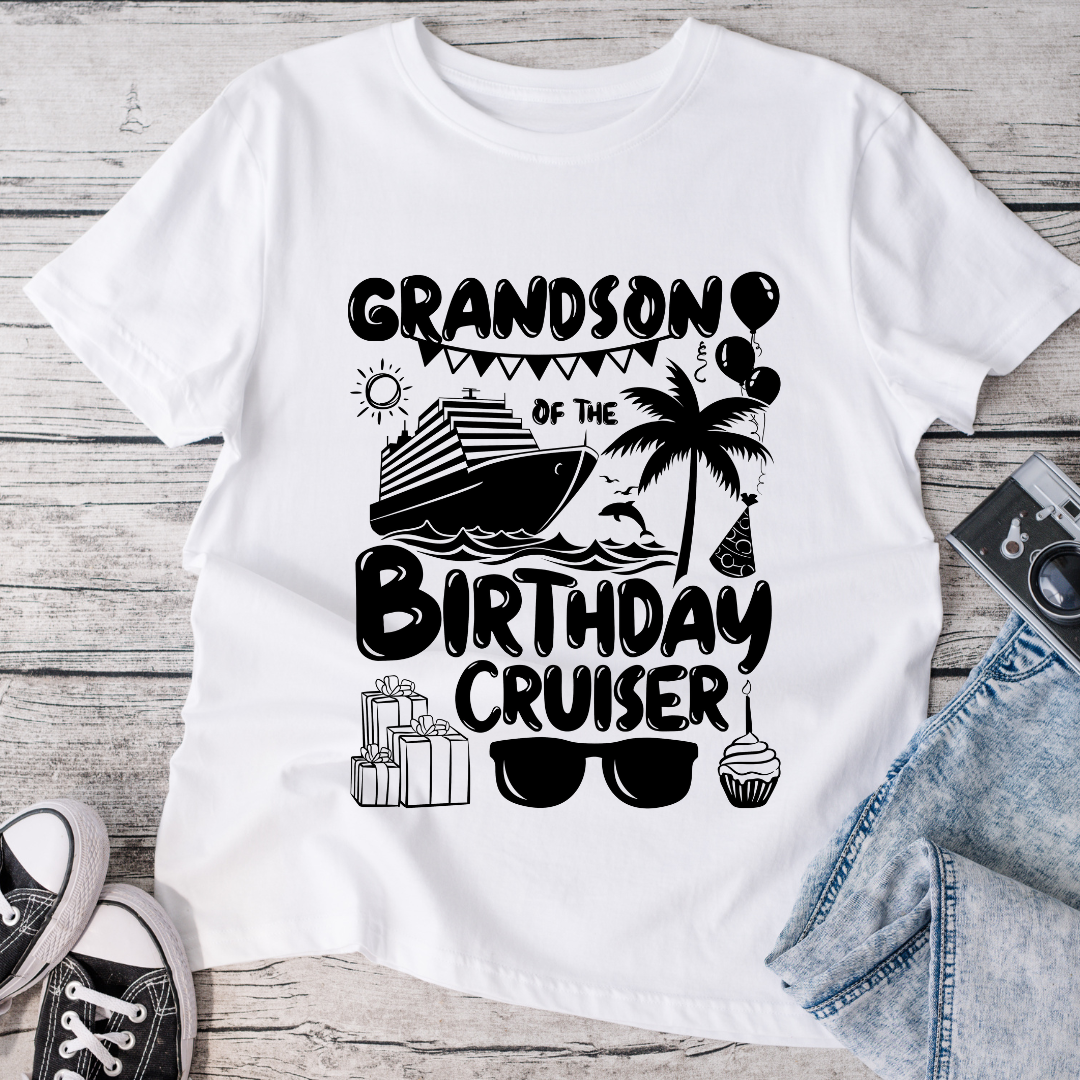 Grandson of the Birthday Cruiser T-Shirt