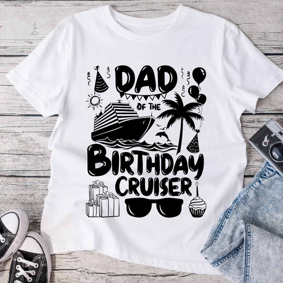 Dad of the Birthday Cruiser T-Shirt