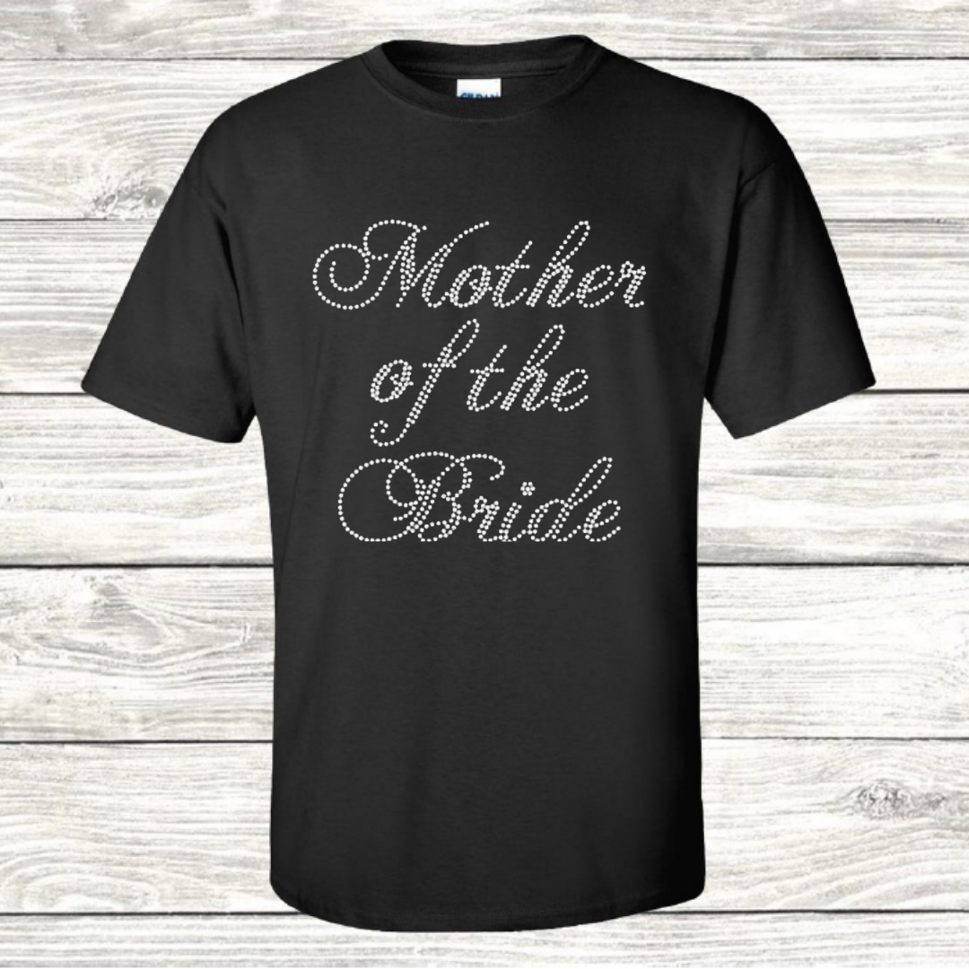 Mother of the Bride Bling T-Shirt