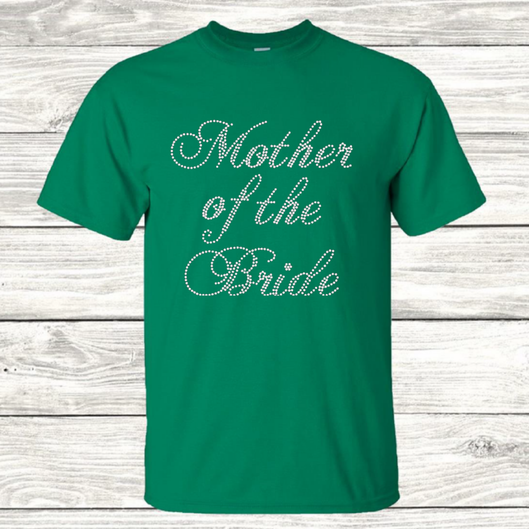 Mother of the Bride Bling T-Shirt