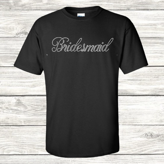 Bridesmaid Bling T-Shirt