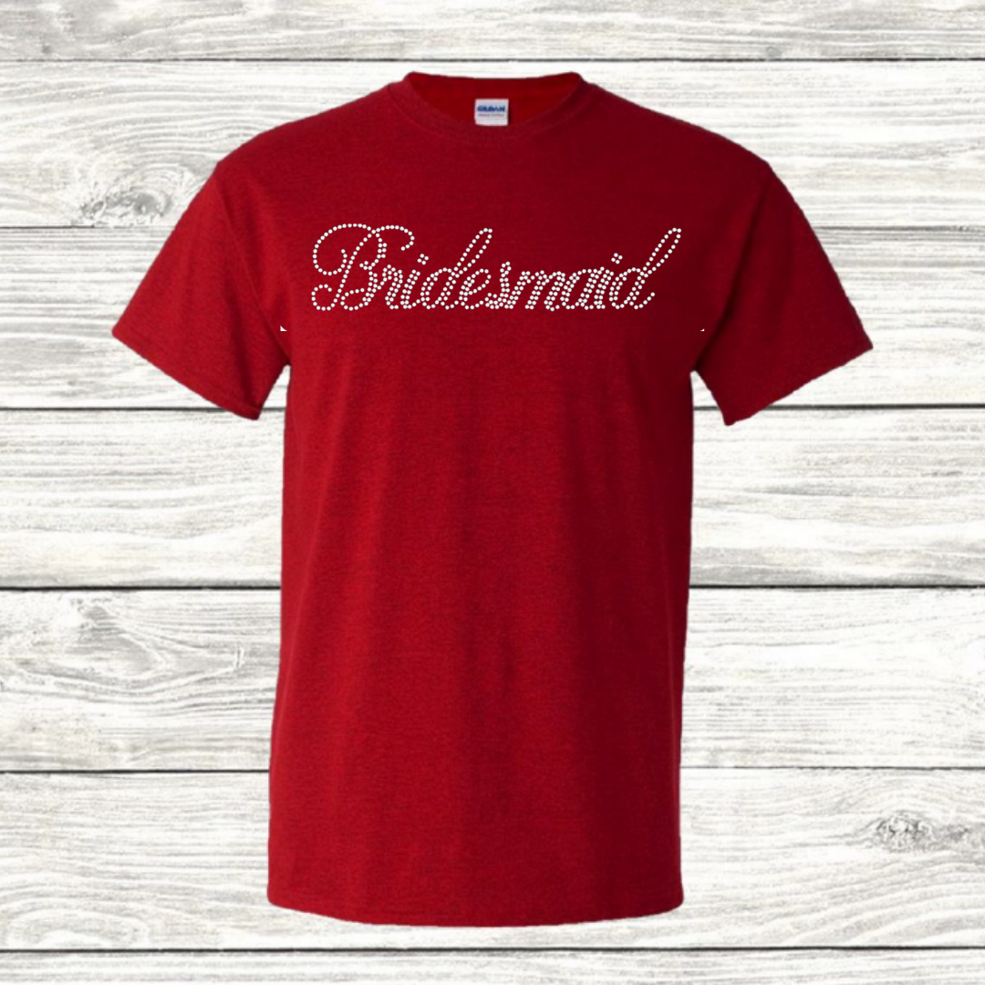 Bridesmaid Bling T-Shirt