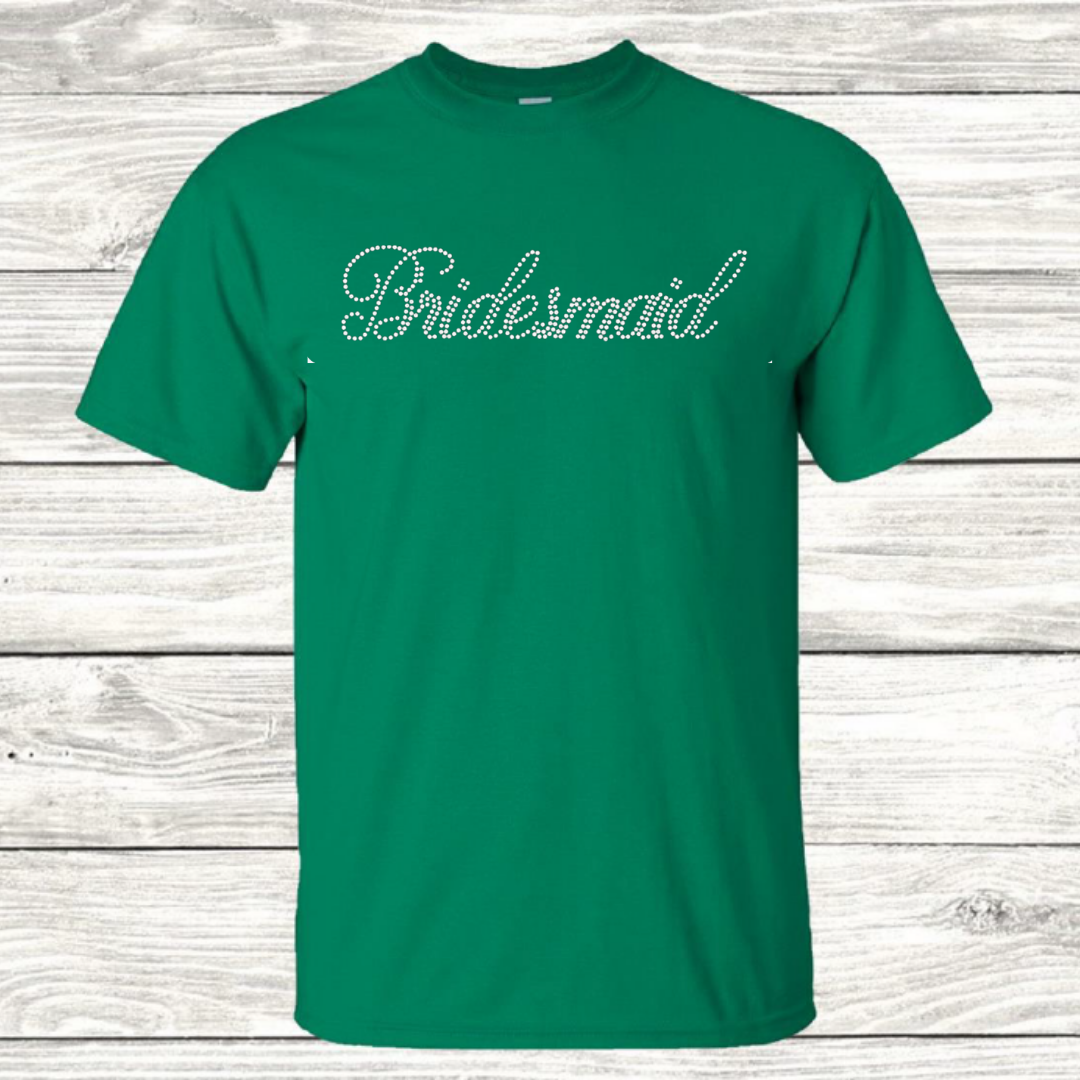 Bridesmaid Bling T-Shirt
