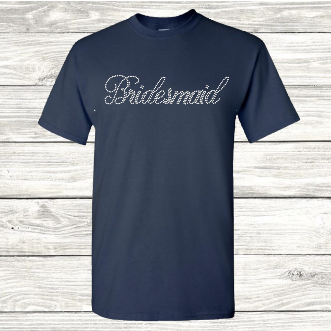 Bridesmaid Bling T-Shirt