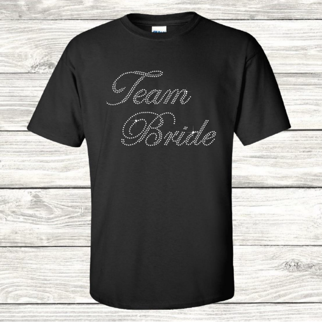 Team Bride Bling T-Shirt