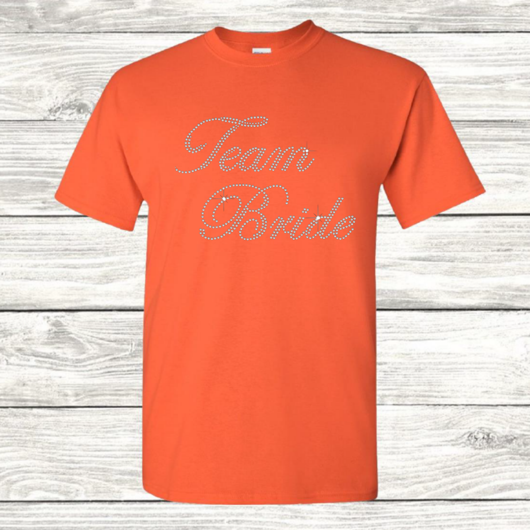Team Bride Bling T-Shirt