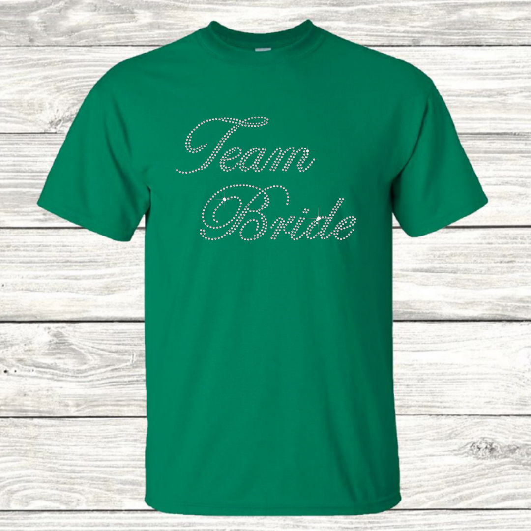 Team Bride Bling T-Shirt