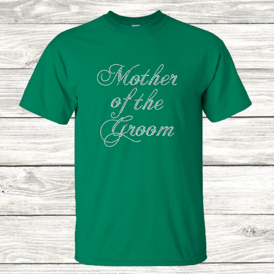 Mother of the Groom Bling T-Shirt