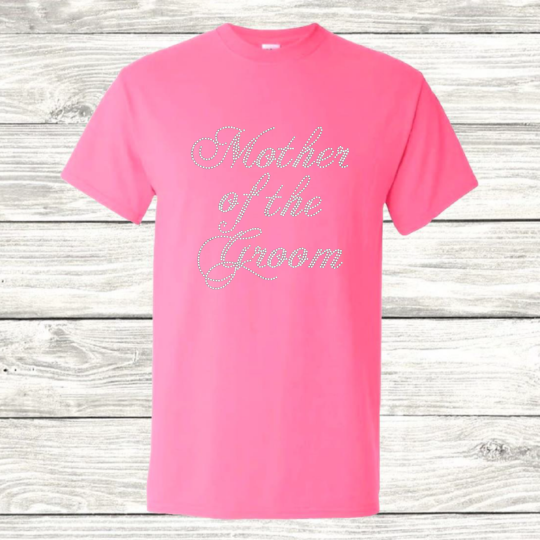 Mother of the Groom Bling T-Shirt